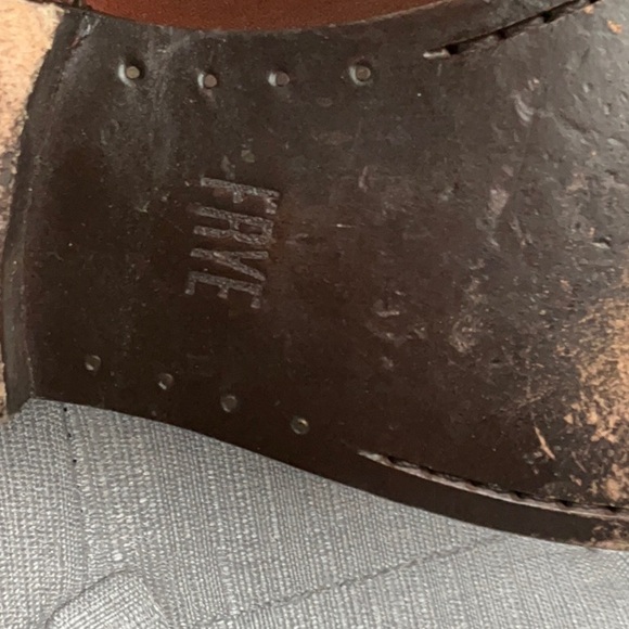 ❤️ Frye Melissa back zip and snap / button boots, Cognac 8.5 Wide Calf.  EUC - Picture 13 of 13